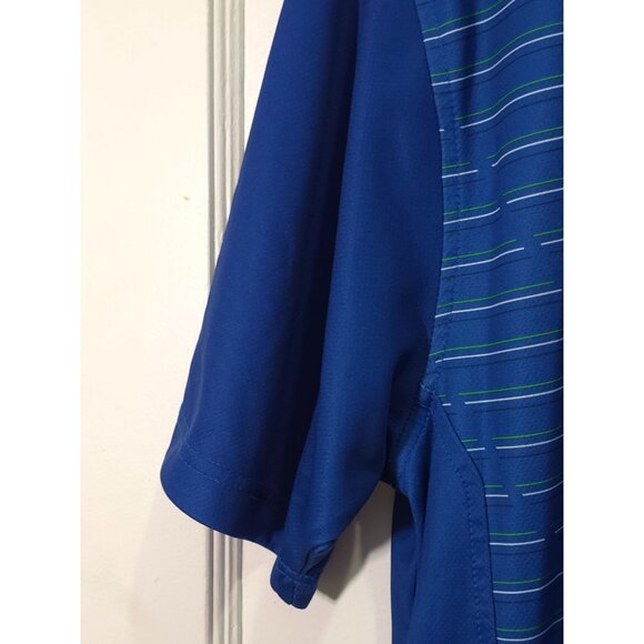 Bolle Mens Blue Performance Golf Polo Shirt Medium - Picture 5 of 10